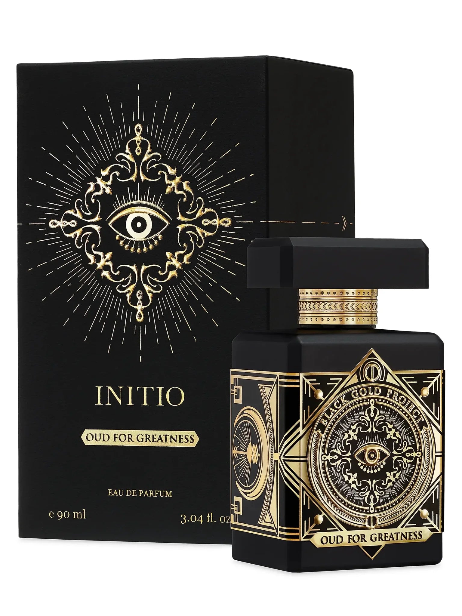 Oud for Greatness Initio Parfums Privés 90ml - MANOUNE Belly_Jewelry Earrings - Navel_Ring - Necklace - Stud - Manoune_Jewelry - Belly_Ring - Navel_Jewelry Titanium Gold_Plated