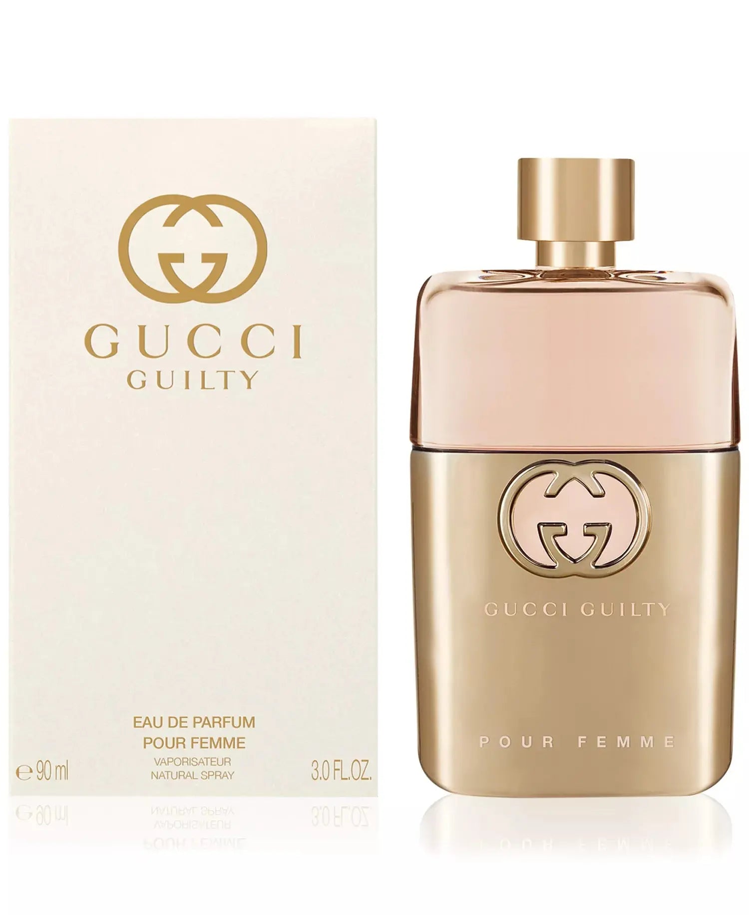 Gucci Guilty Pour Femme Eau de Parfum 90ml - MANOUNE Belly_Jewelry Earrings - Navel_Ring - Necklace - Stud - Manoune_Jewelry - Belly_Ring - Navel_Jewelry Titanium Gold_Plated