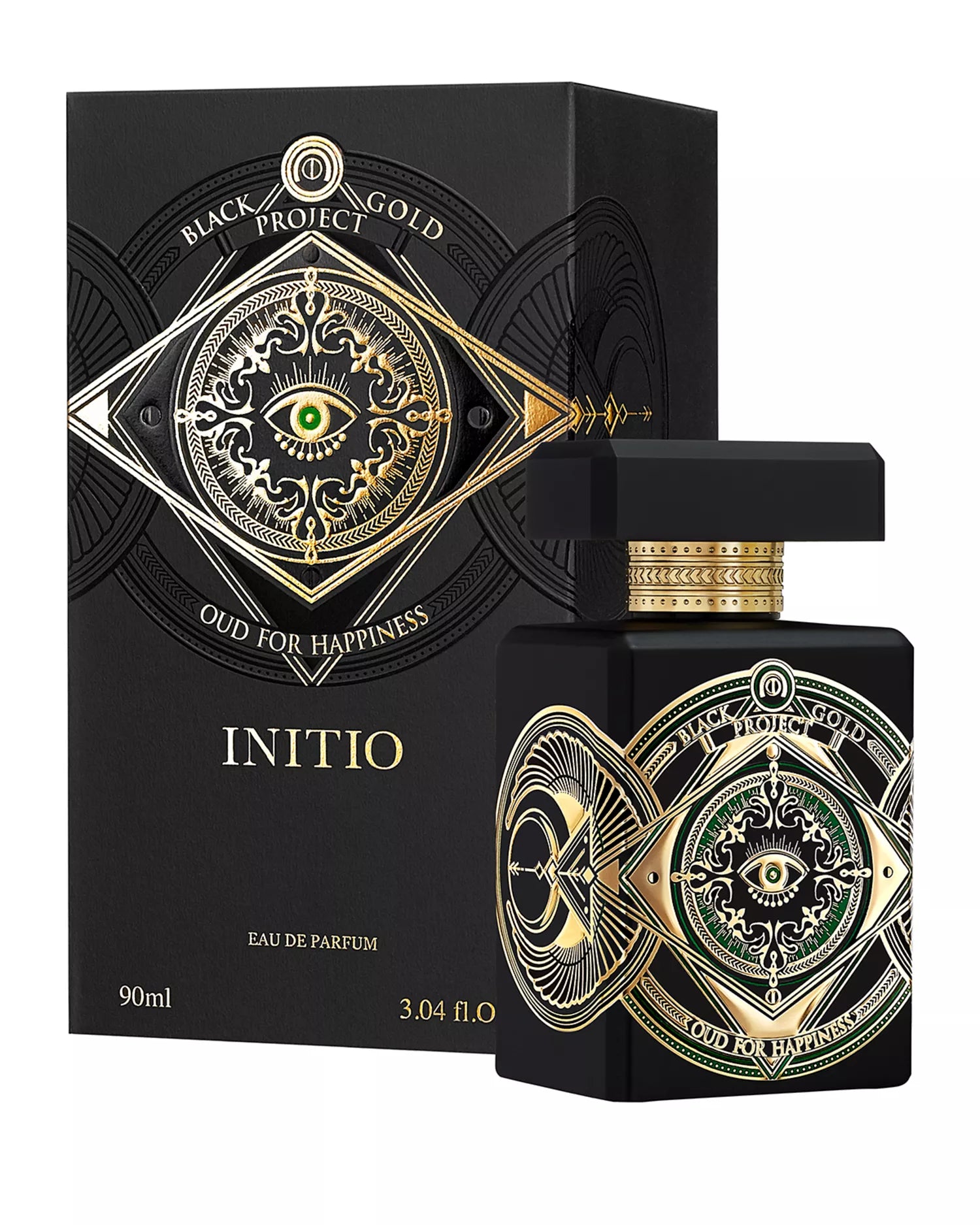 Oud for Happiness Initio Parfums Privés 100ml - MANOUNE Belly_Jewelry Earrings - Navel_Ring - Necklace - Stud - Manoune_Jewelry - Belly_Ring - Navel_Jewelry Titanium Gold_Plated