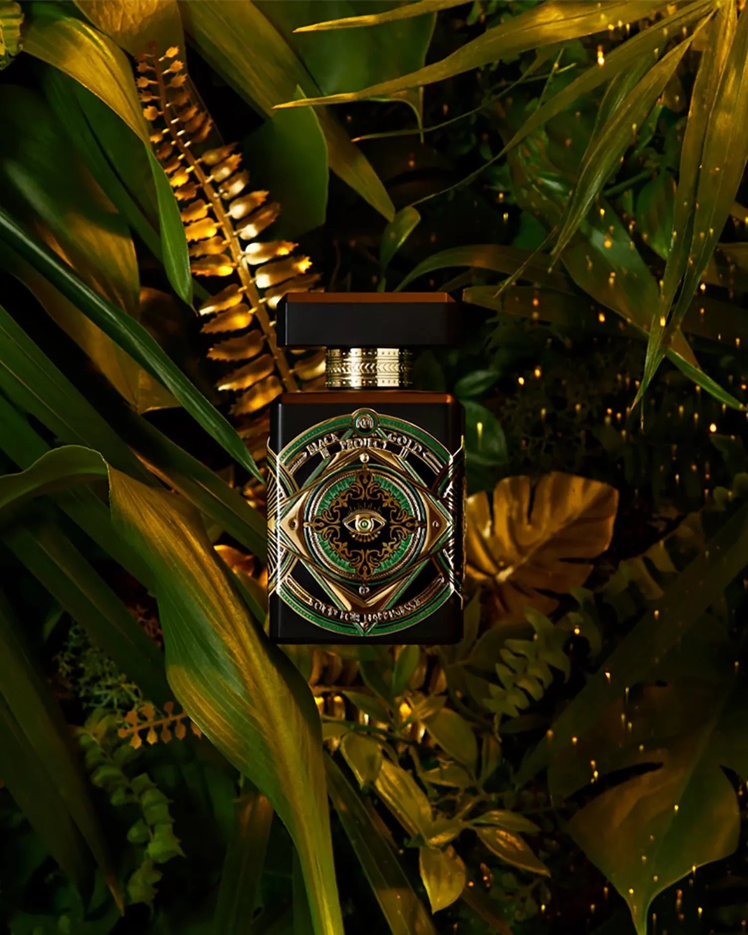 Oud for Happiness Initio Parfums Privés 100ml - MANOUNE Belly_Jewelry Earrings - Navel_Ring - Necklace - Stud - Manoune_Jewelry - Belly_Ring - Navel_Jewelry Titanium Gold_Plated