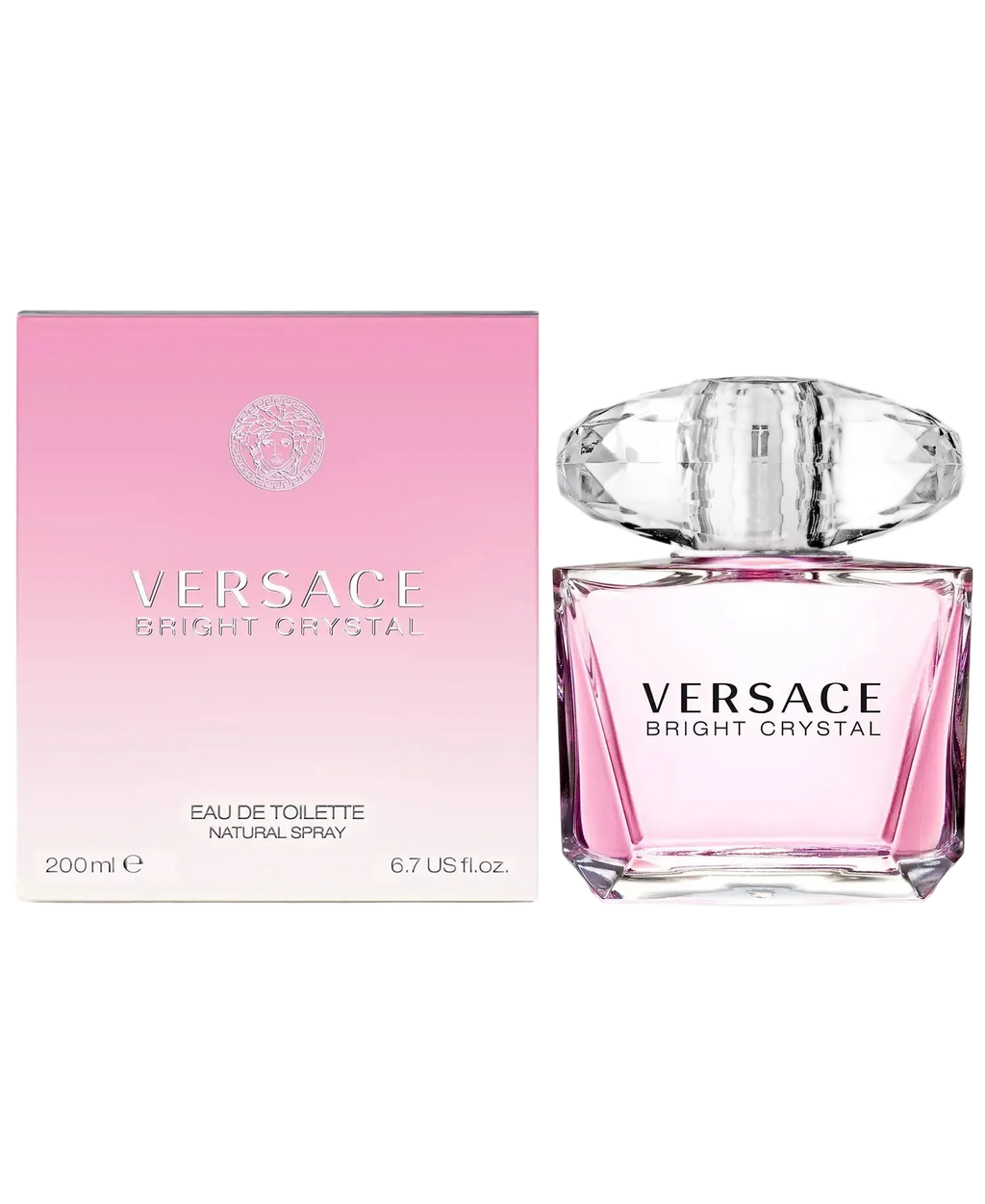 Versace Bright Crystal Eau de Toilette Spray 90ml - MANOUNE Belly_Jewelry Earrings - Navel_Ring - Necklace - Stud - Manoune_Jewelry - Belly_Ring - Navel_Jewelry Titanium Gold_Plated