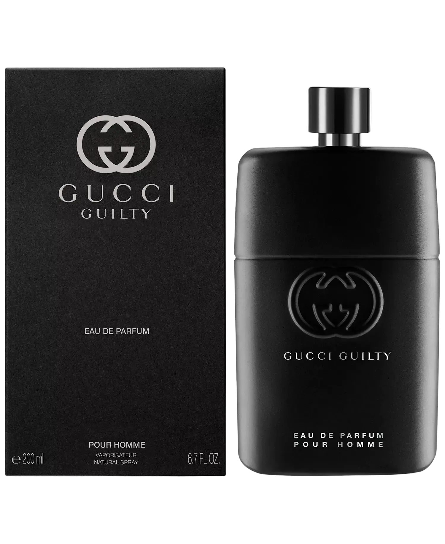 Gucci Guilty Eau de Parfum for Homme with Rose and Cedarwood 3.00 oz - MANOUNE Belly_Jewelry Earrings - Navel_Ring - Necklace - Stud - Manoune_Jewelry - Belly_Ring - Navel_Jewelry Titanium Gold_Plated