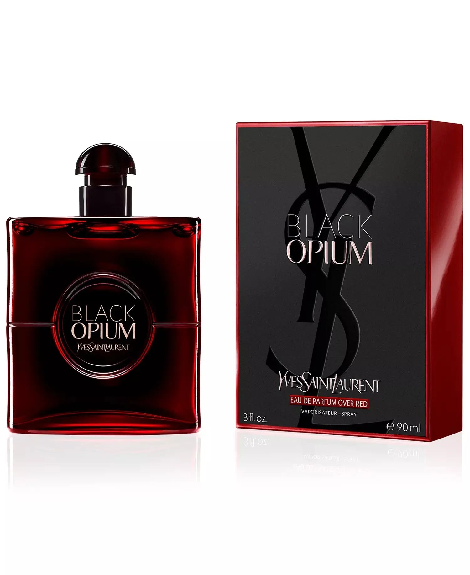 Black Opium Over Red Yves Saint Laurent 90ml - MANOUNE Belly_Jewelry Earrings - Navel_Ring - Necklace - Stud - Manoune_Jewelry - Belly_Ring - Navel_Jewelry Titanium Gold_Plated