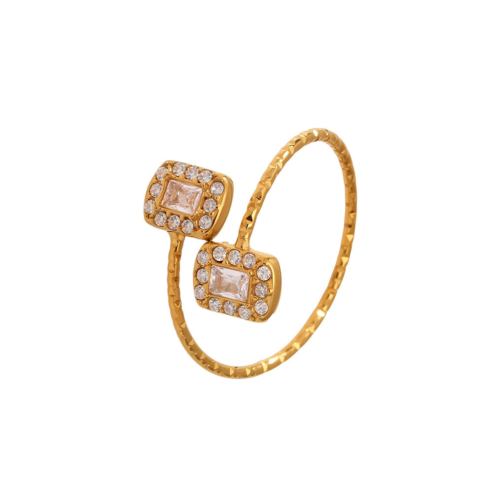 5A Zircon Adjustable Ring Collection
