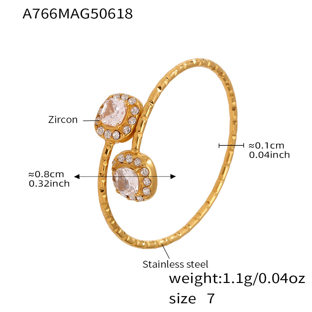 5A Zircon Adjustable Ring Collection