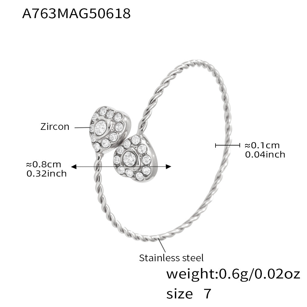 5A Zircon Adjustable Ring Collection
