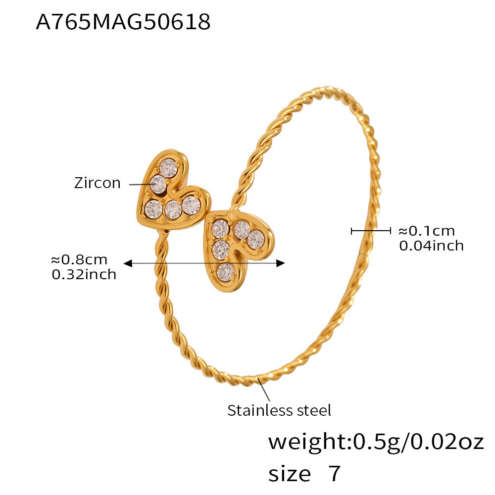 5A Zircon Adjustable Ring Collection