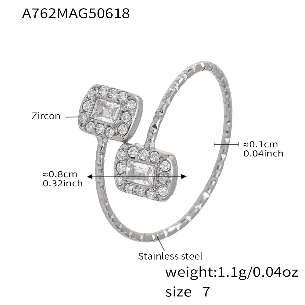 5A Zircon Adjustable Ring Collection