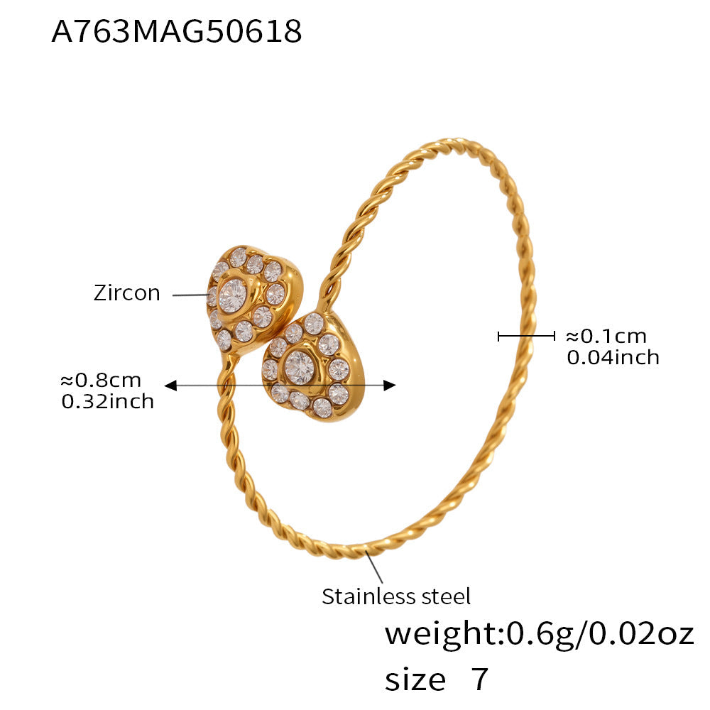 5A Zircon Adjustable Ring Collection