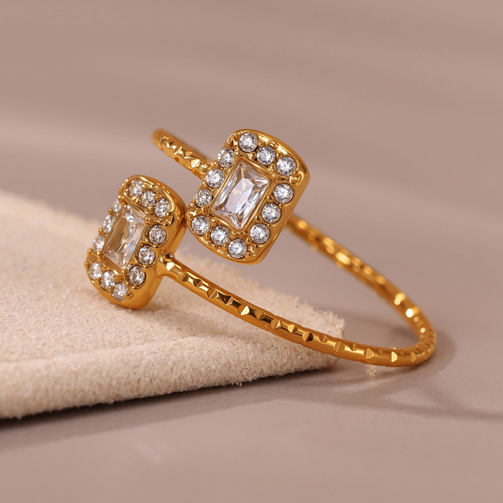 5A Zircon Adjustable Ring Collection