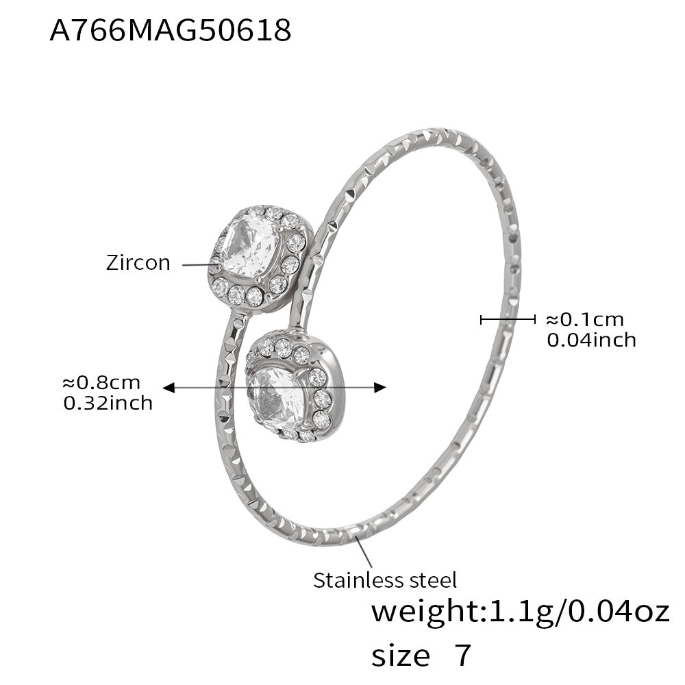 5A Zircon Adjustable Ring Collection
