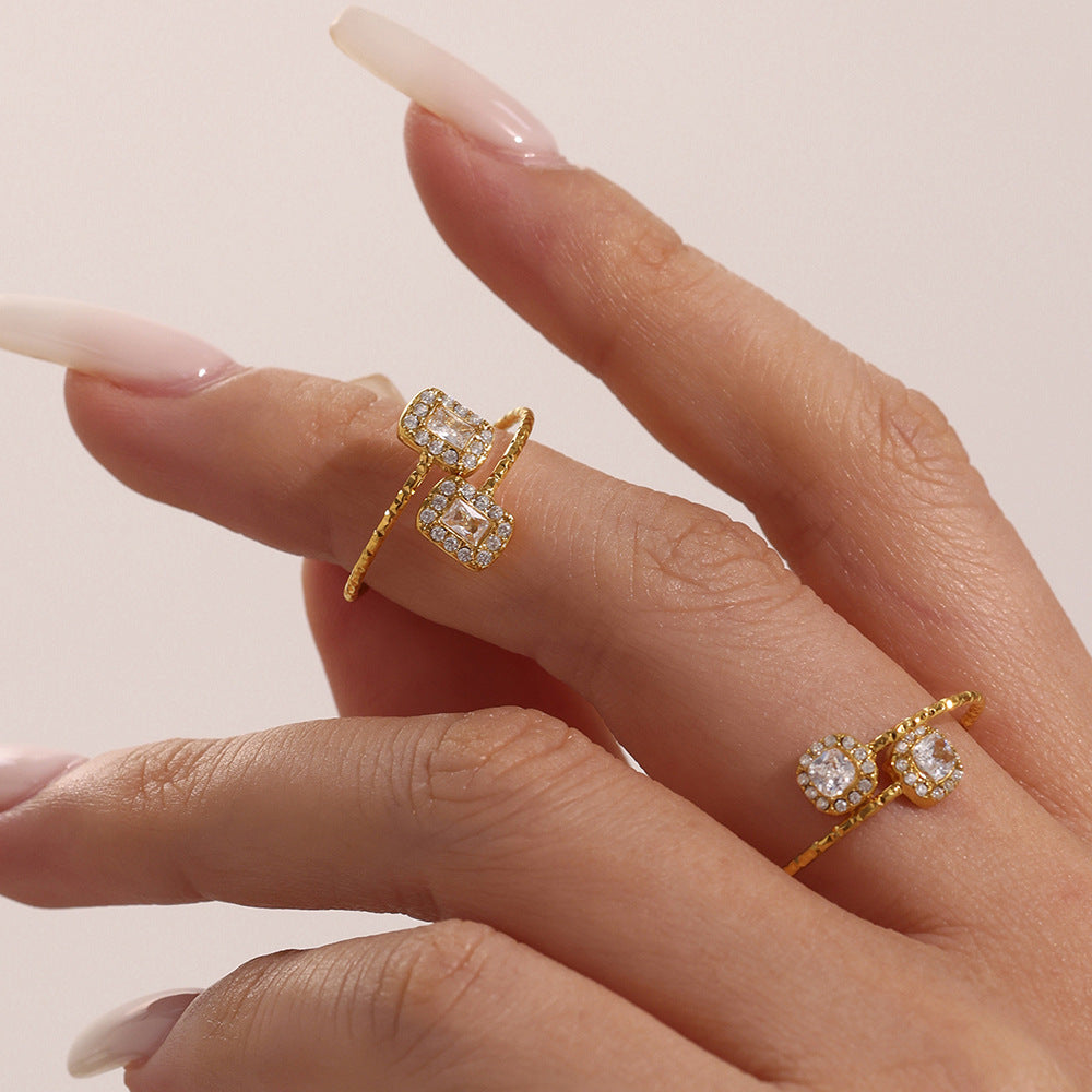 5A Zircon Adjustable Ring Collection