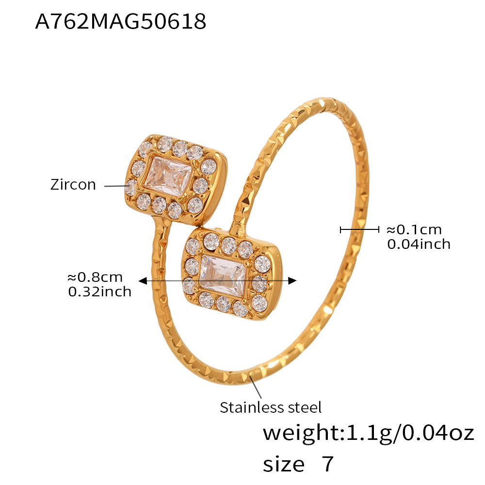 5A Zircon Adjustable Ring Collection