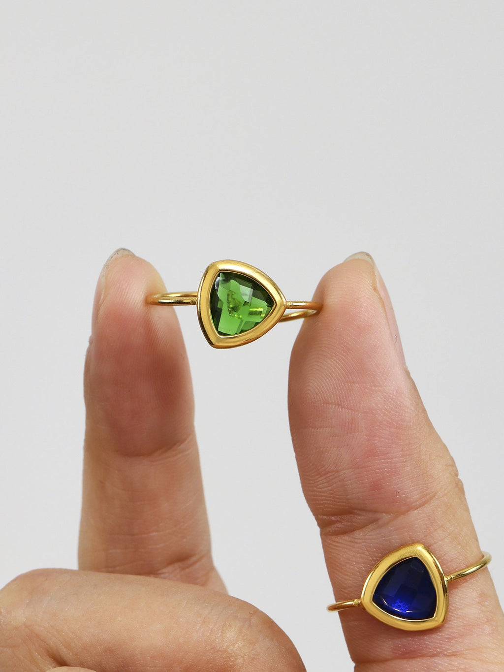 Czech Glass Bead Adjustable Ring