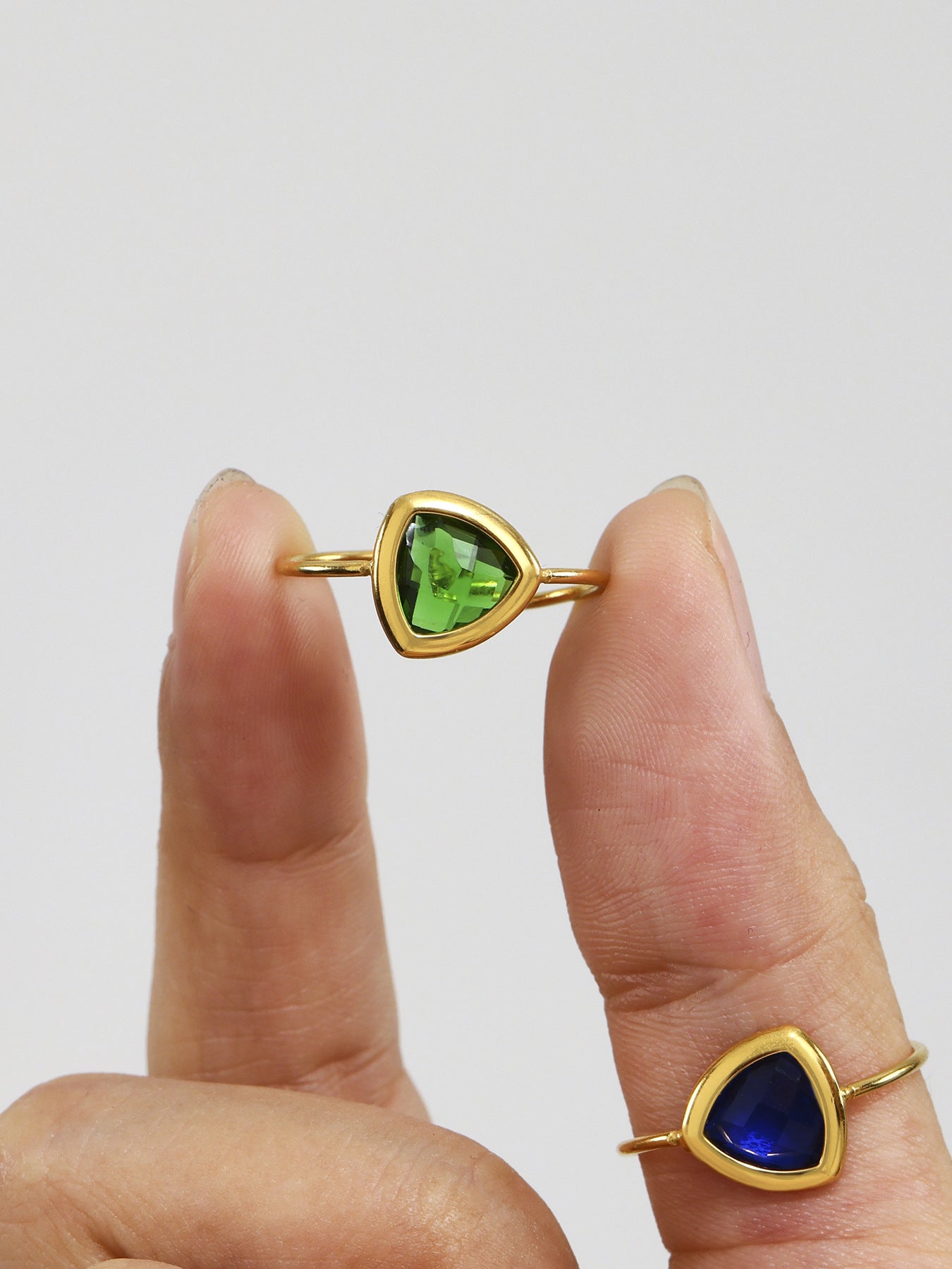 Czech Glass Bead Adjustable Ring
