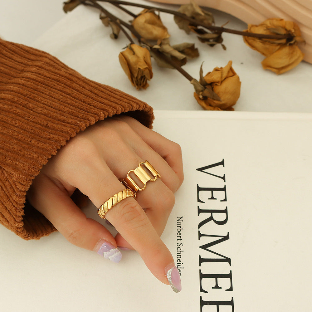 Geometric Band Ring