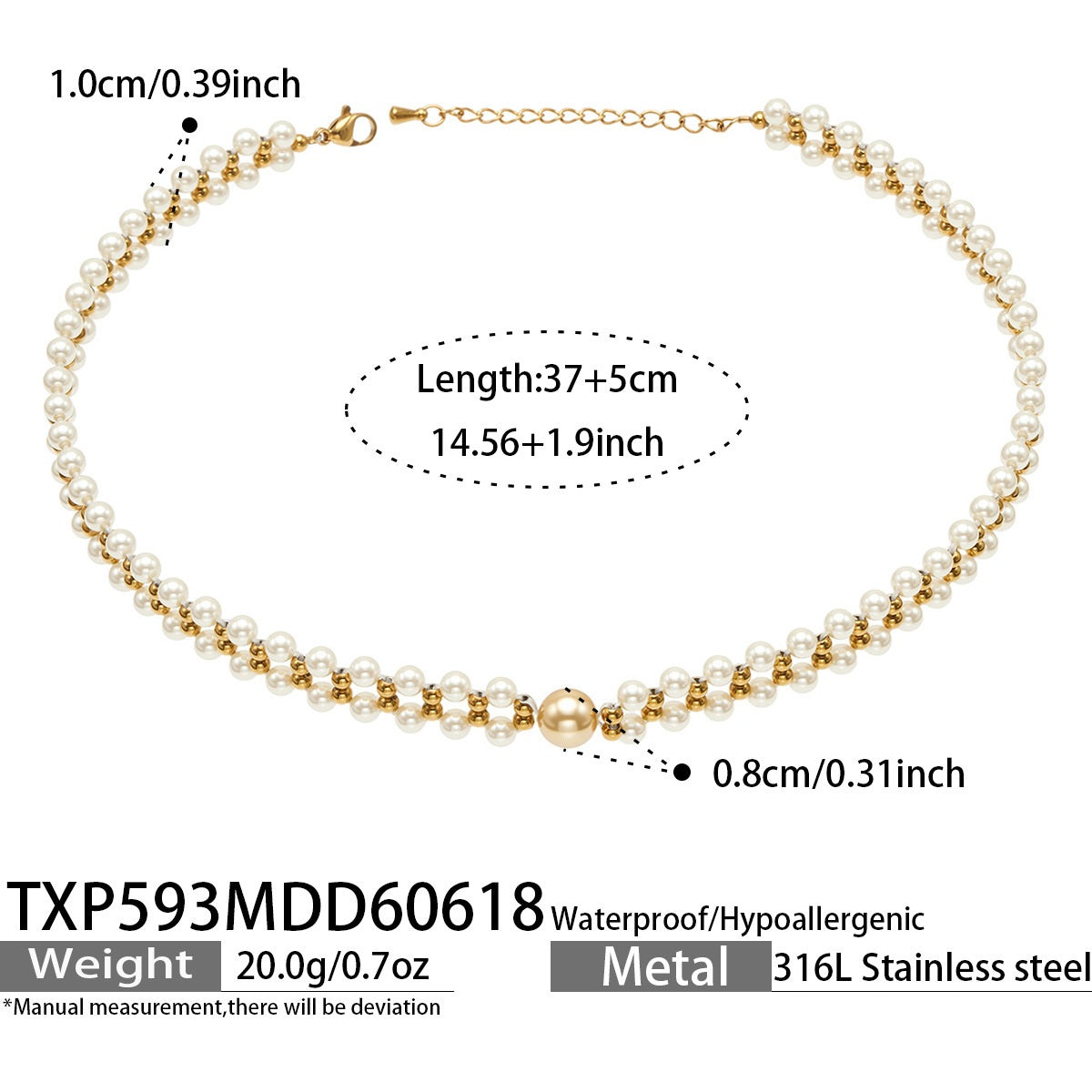 Gold Bead Bracelet