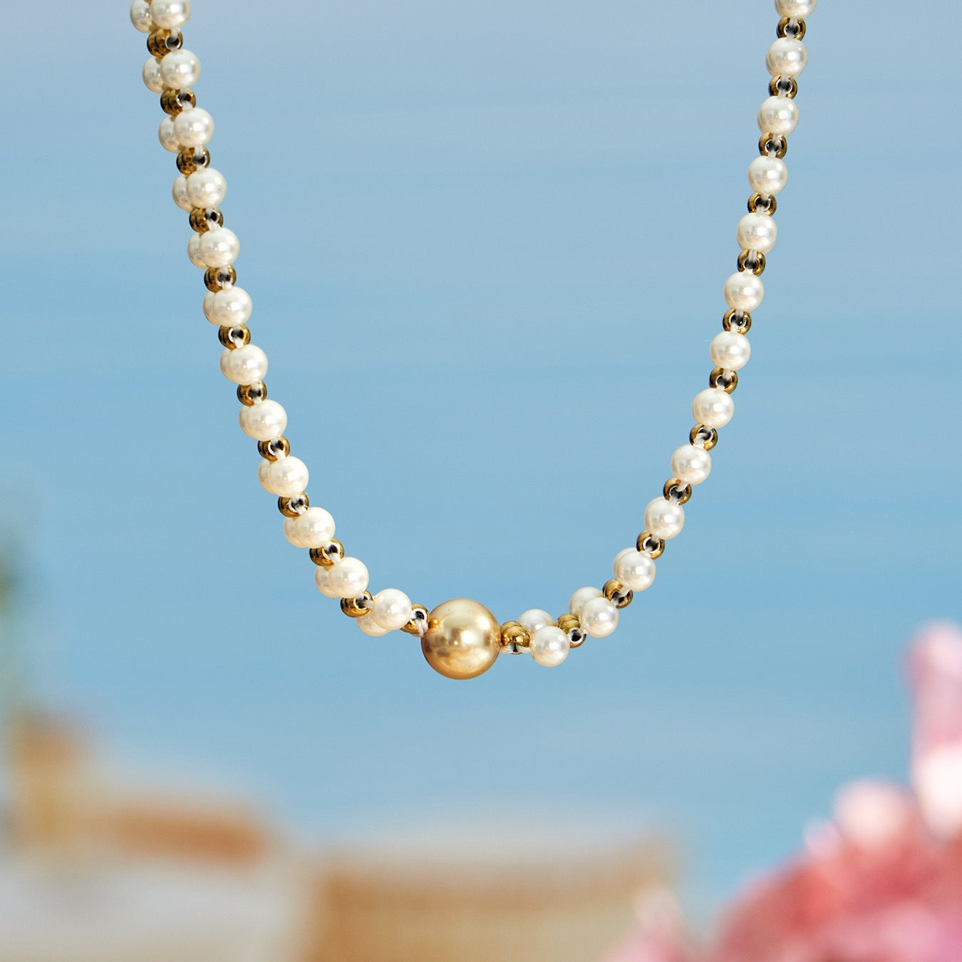 Gold Bead Bracelet