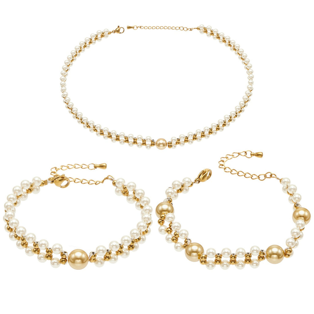 Gold Bead Bracelet