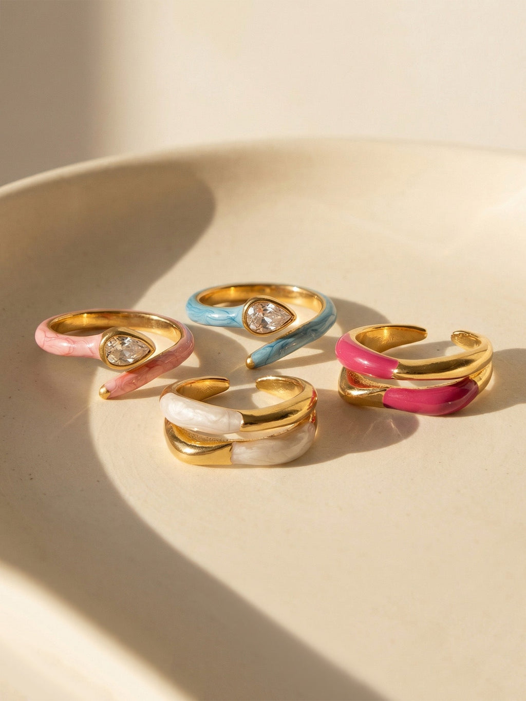 Dopamine Enamel Open Ring