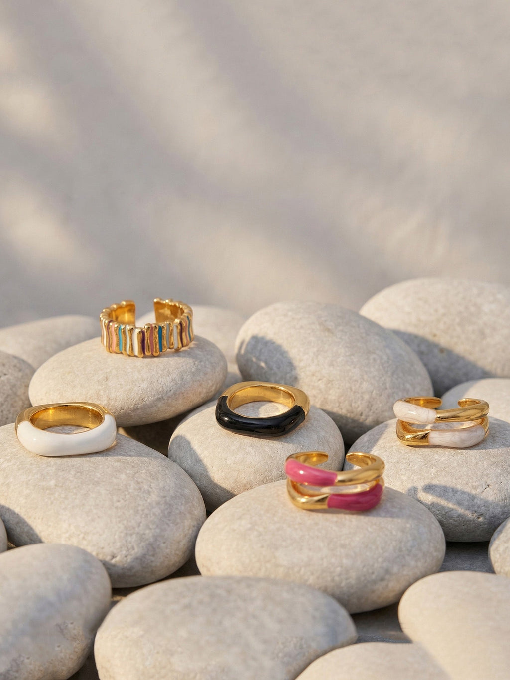 Dopamine Enamel Open Ring