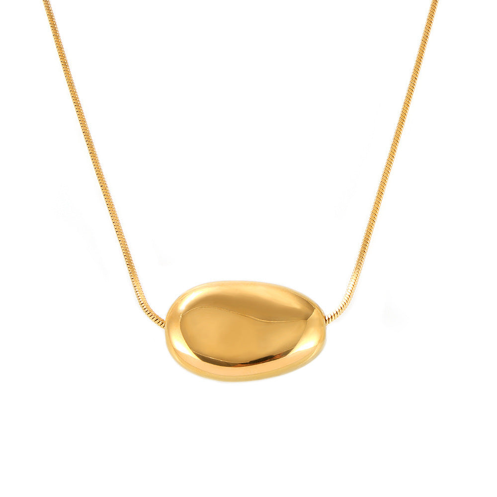 Double Layer Lucky Bean Necklace