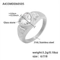 Heart Crystal Ring