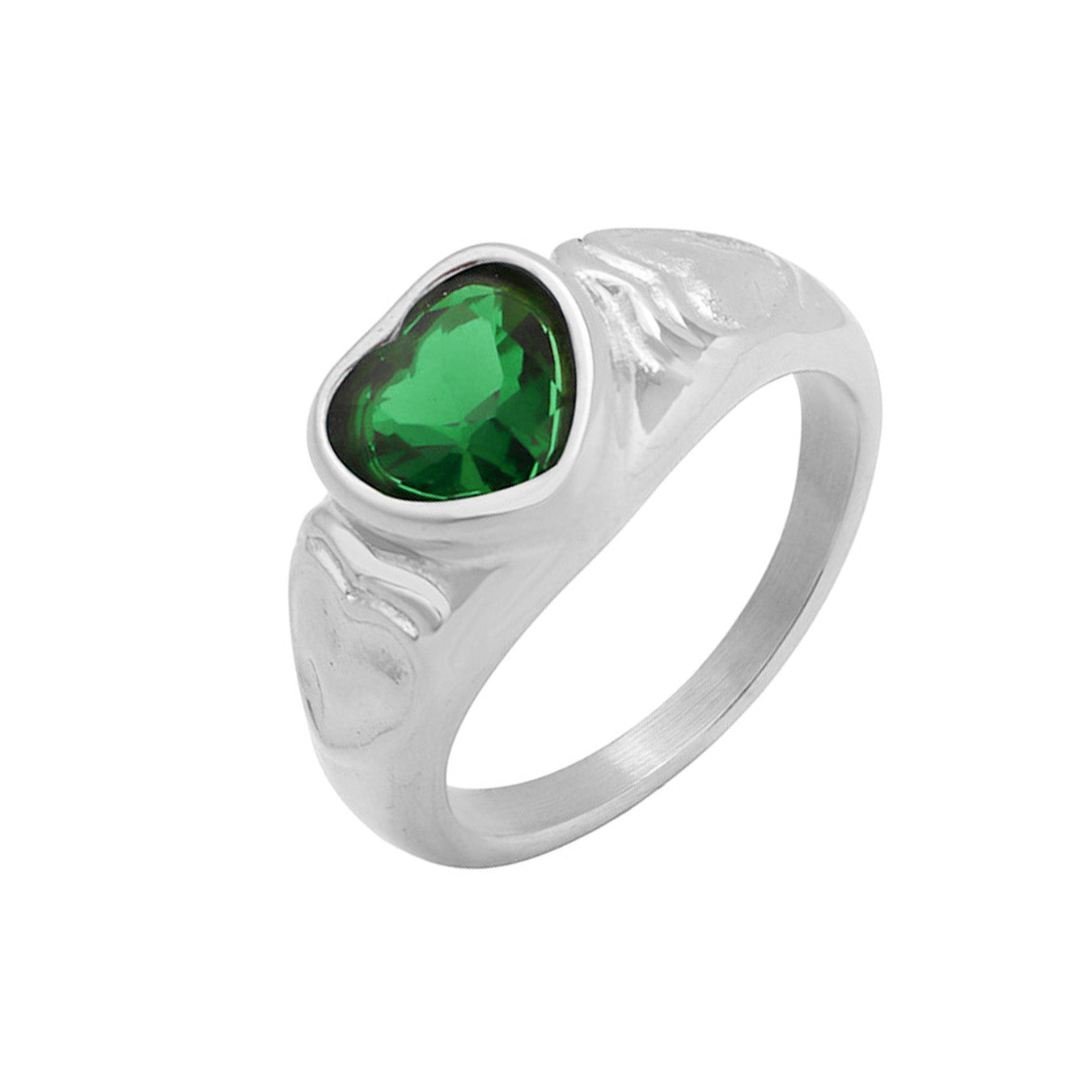 Heart Crystal Ring