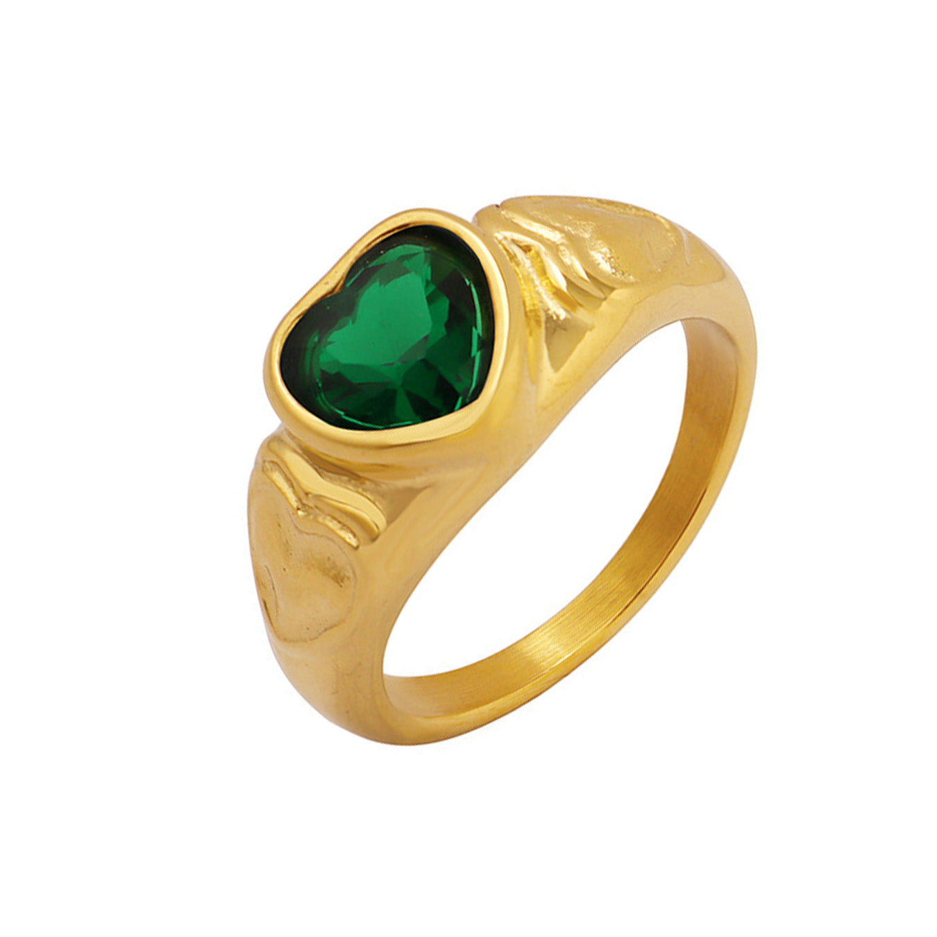 Heart Crystal Ring