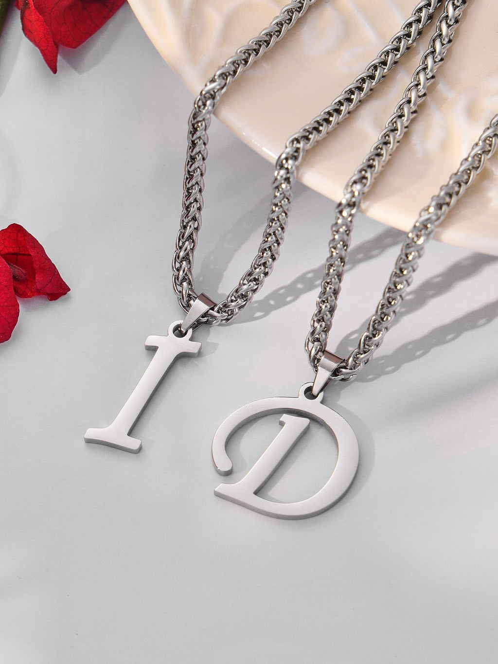 Initial Letter Anklet | 18K Gold Minimalist