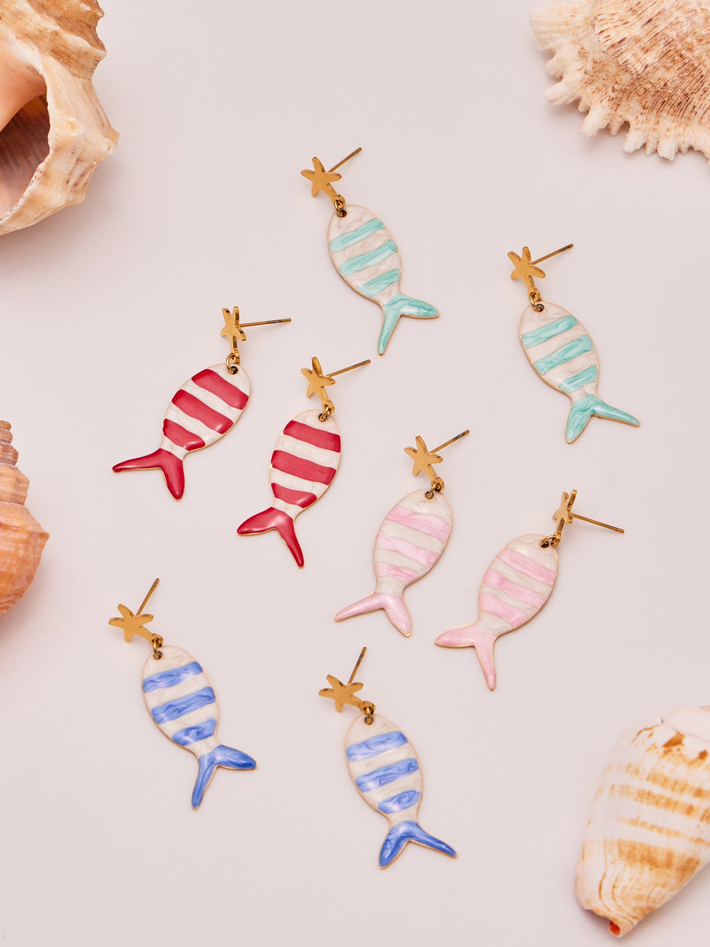 Octopus & Starfish DIY Pendant Jewelry Set | 18K Gold