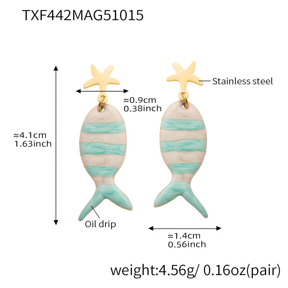 Octopus & Starfish DIY Pendant Jewelry Set | 18K Gold