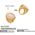 Cat Eye Stone Open Ring