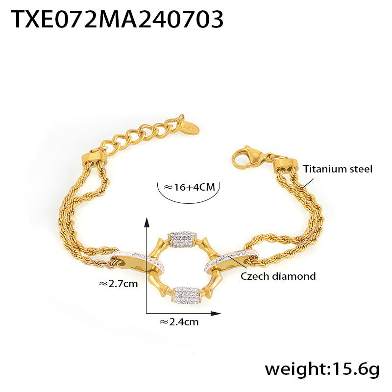Twisted Chain Bracelet