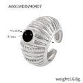 Vintage Multi-Layer Textured Ring