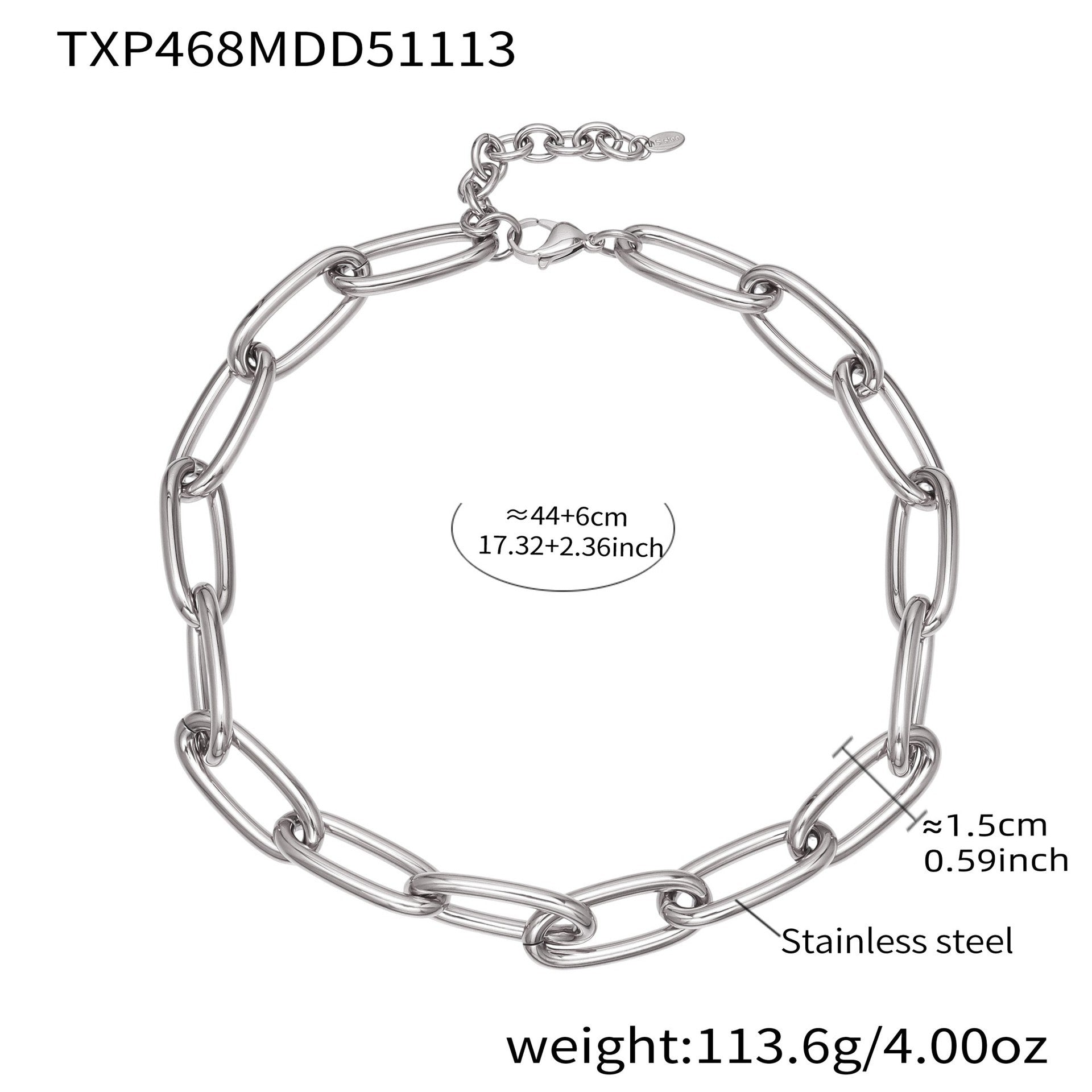 Bold Cuban Chain Necklace & Bracelet