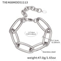 Bold Cuban Chain Necklace & Bracelet