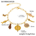 Colorful Enamel Charm Bracelet & Anklet