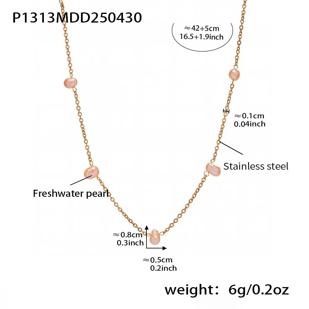 Freshwater Pearl Choker Necklace