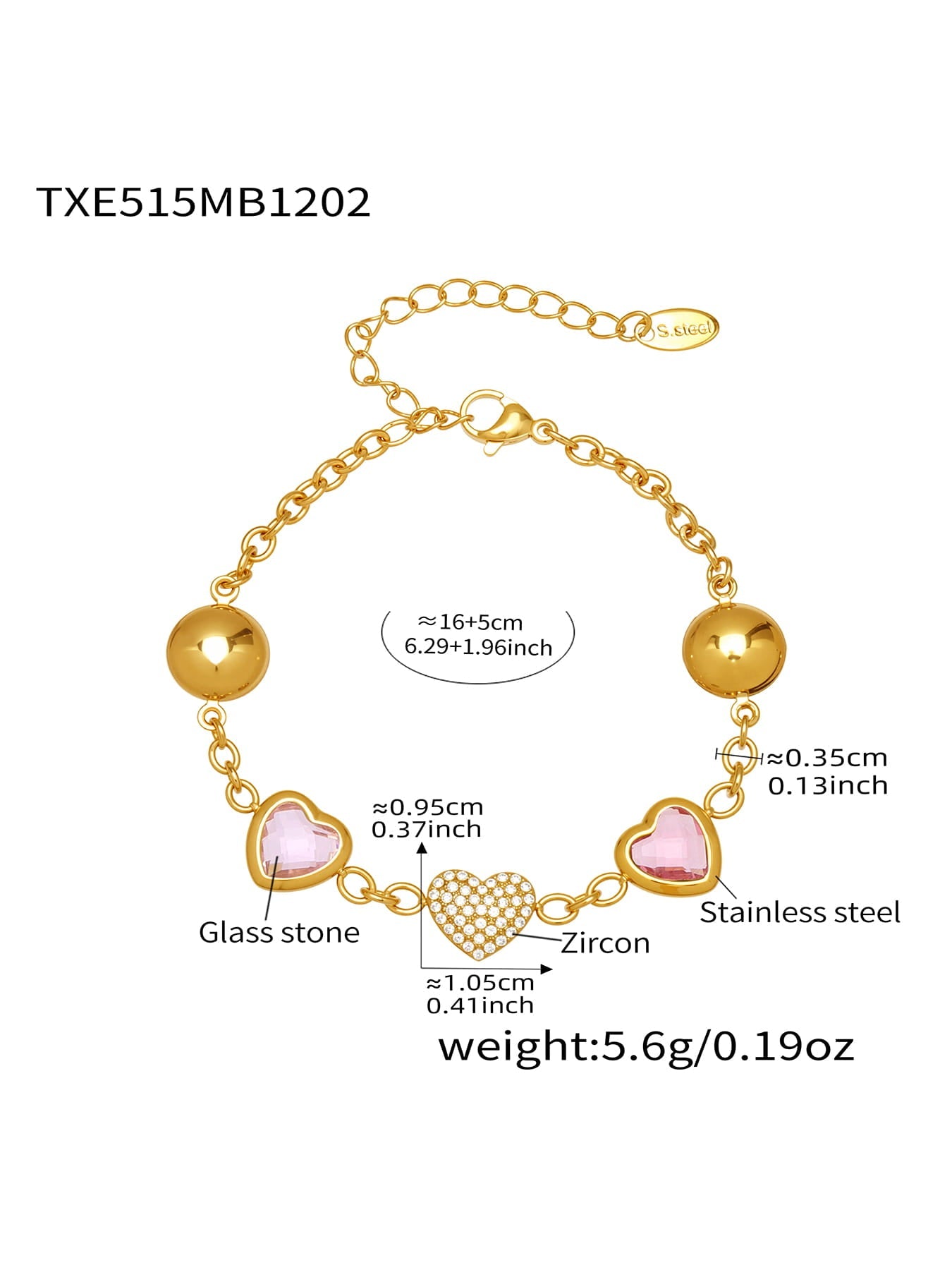 Colorful Glass Stone Jewelry Set