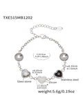 Colorful Glass Stone Jewelry Set