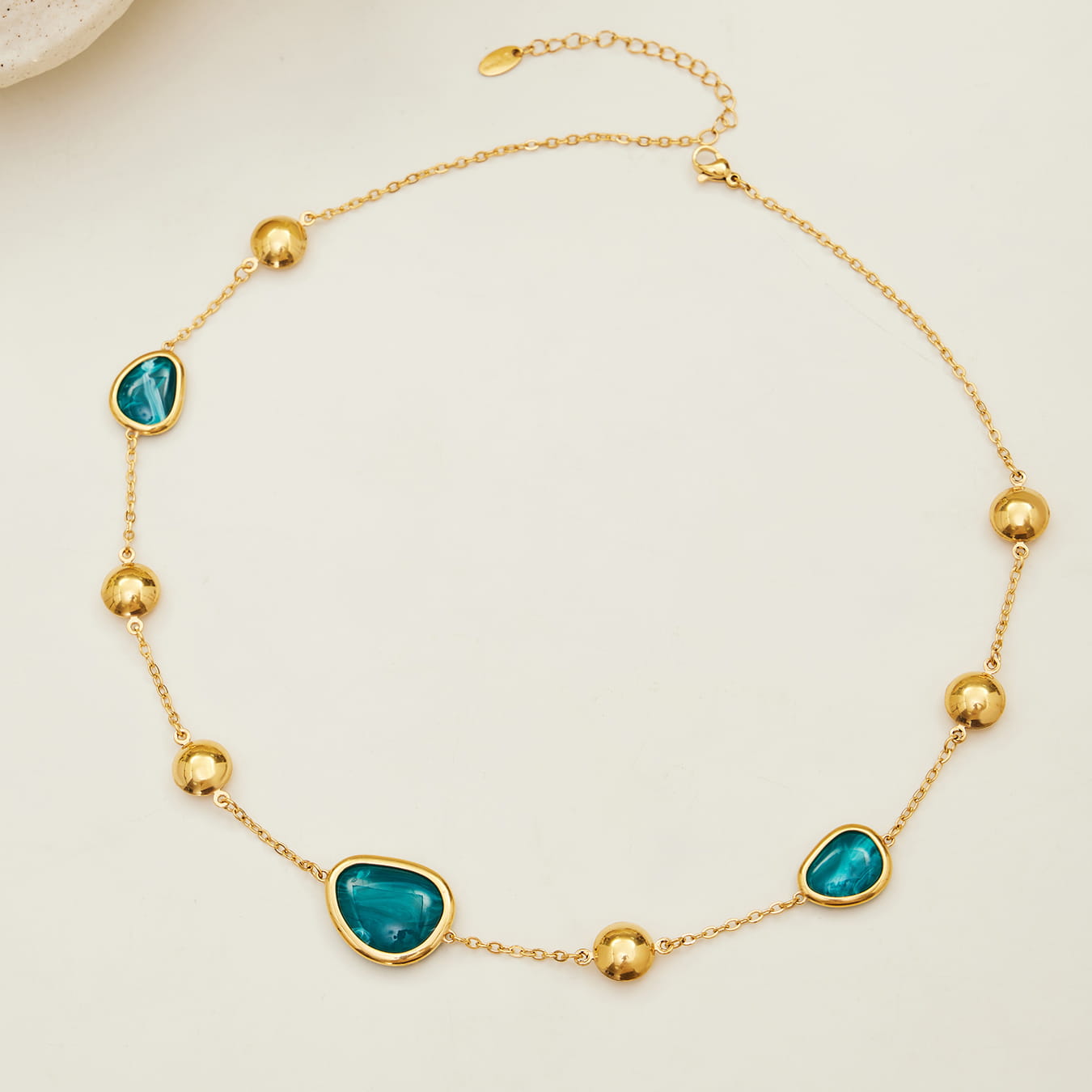 Colorful Glass Stone Jewelry Set