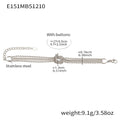 316L Stainless Steel Knotted Chain Bracelet | 18K PVD Gold Wholesale