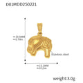 Gold Pendant Charm Necklace