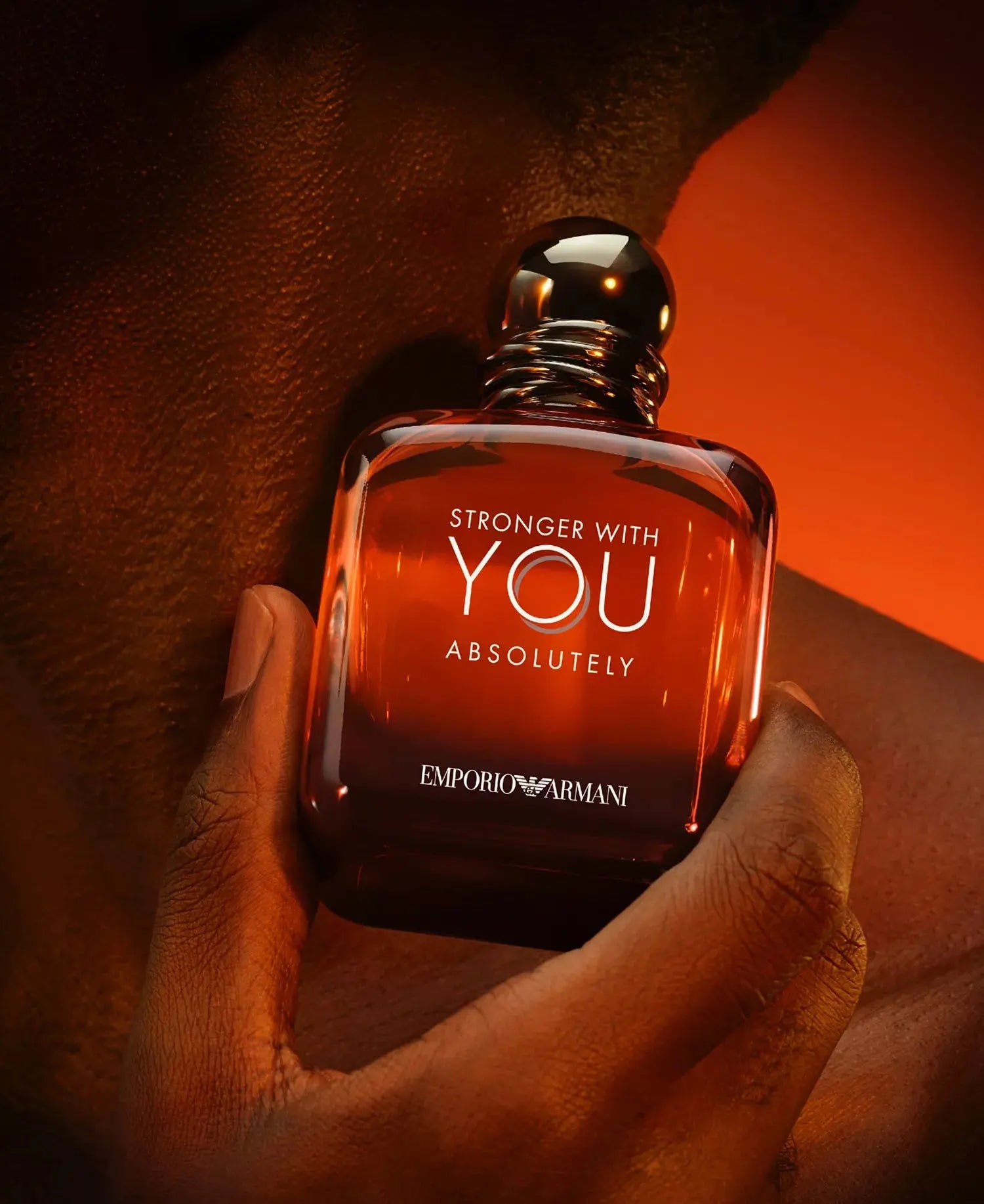 Giorgio Men's Emporio Armani Stronger With You Absolutely Parfum 100ml - MANOUNE Belly_Jewelry Earrings - Navel_Ring - Necklace - Stud - Manoune_Jewelry - Belly_Ring - Navel_Jewelry Titanium Gold_Plated