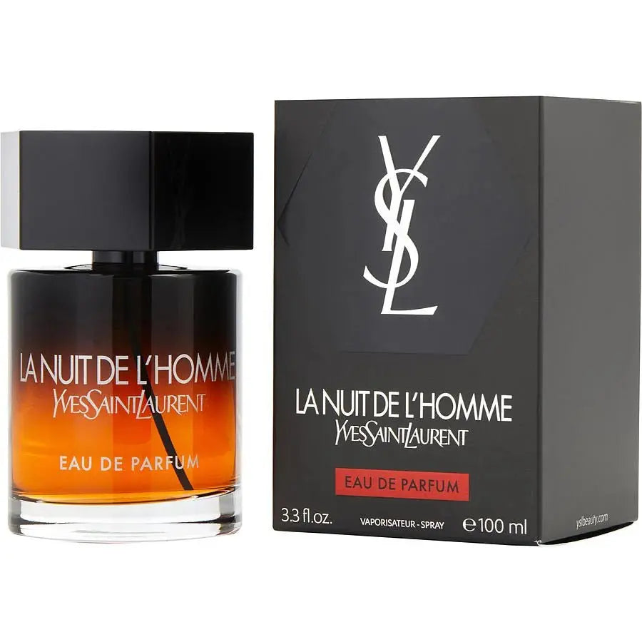 La Nuit de L'Homme Eau de Parfum Yves Saint 100ml - MANOUNE Belly_Jewelry Earrings - Navel_Ring - Necklace - Stud - Manoune_Jewelry - Belly_Ring - Navel_Jewelry Titanium Gold_Plated