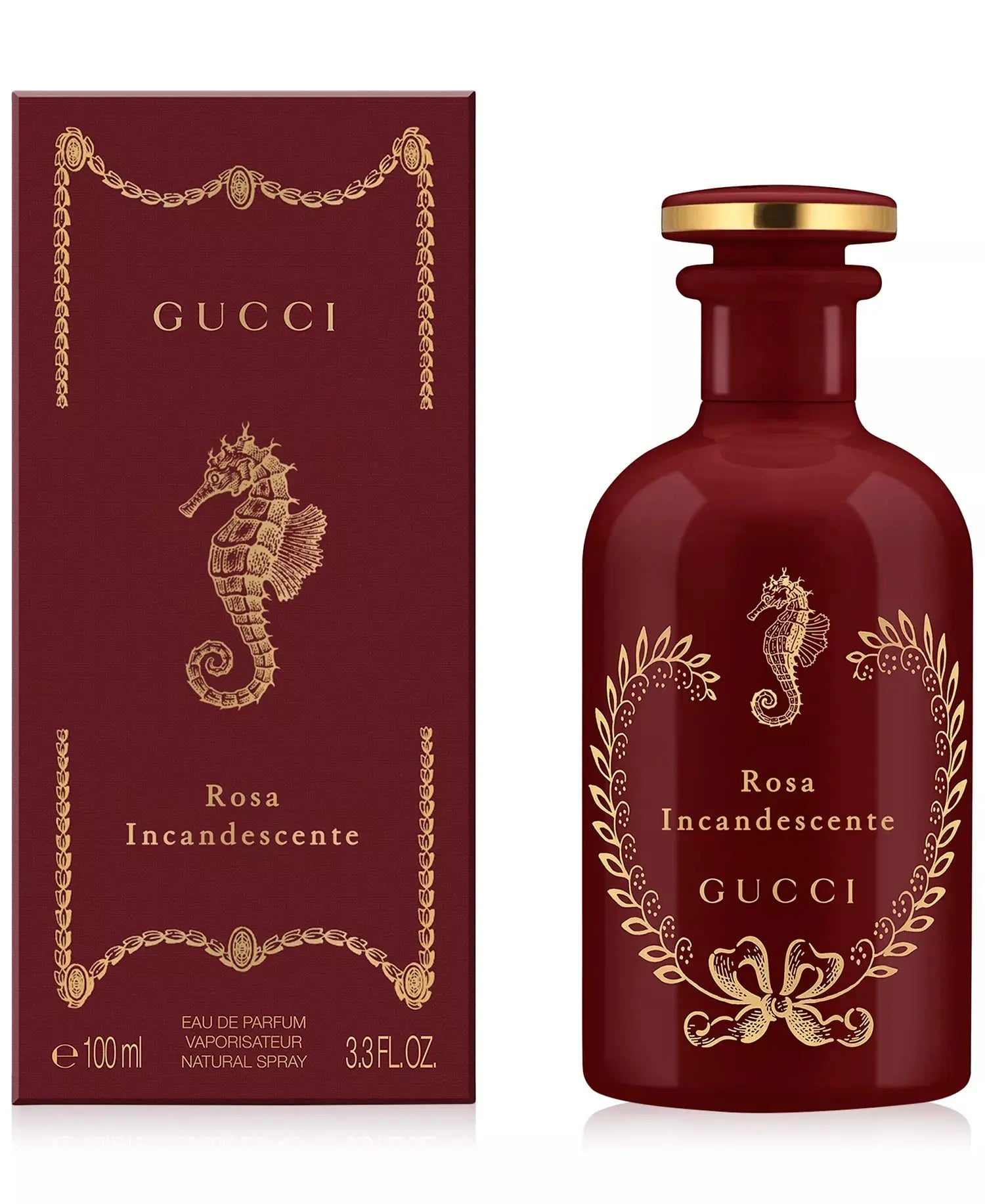 Gucci Rosa Incandescente Eau de Parfum 100ml - MANOUNE Belly_Jewelry Earrings - Navel_Ring - Necklace - Stud - Manoune_Jewelry - Belly_Ring - Navel_Jewelry Titanium Gold_Plated