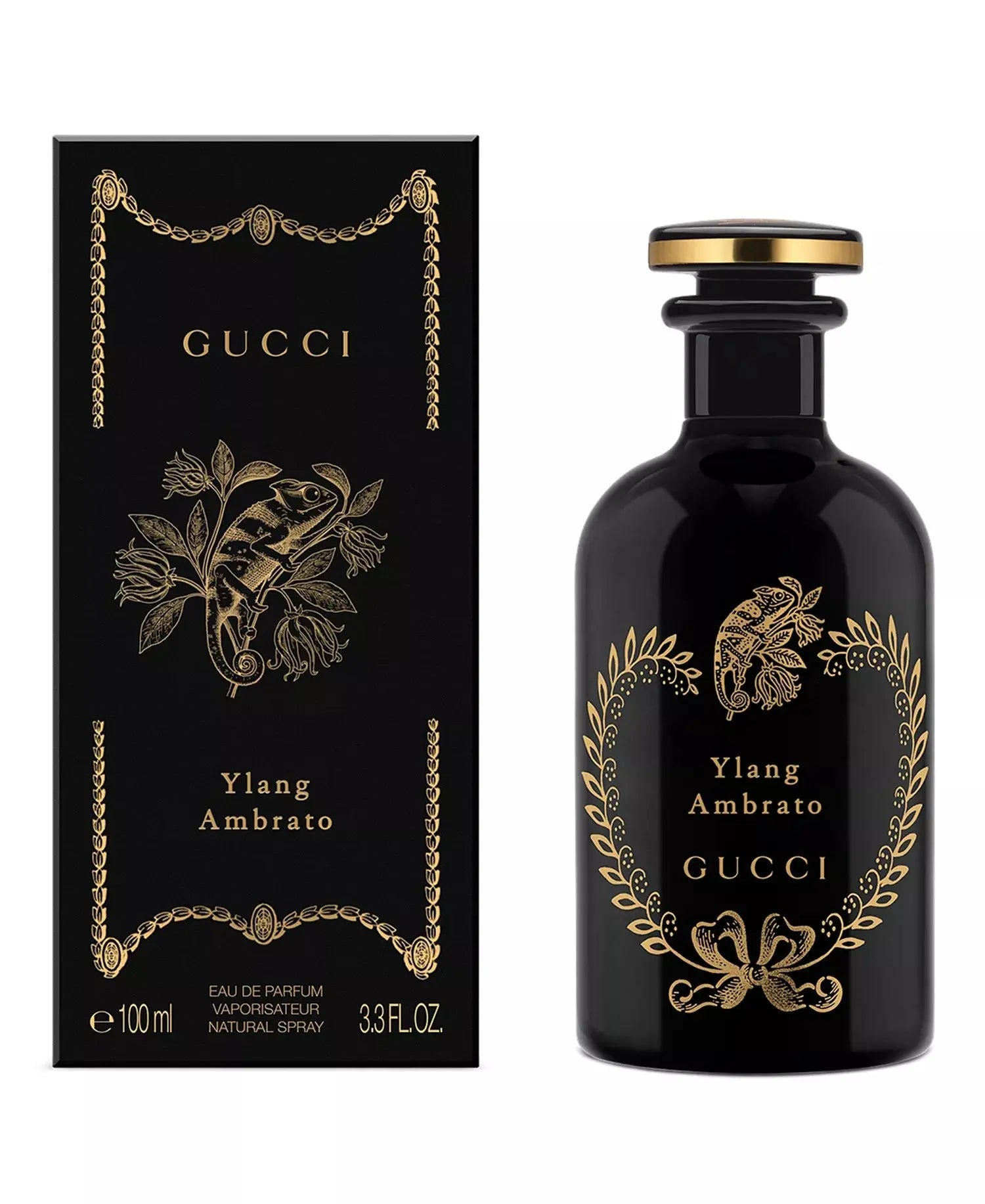 Gucci Ylang Ambrato Eau De Parfum 100ml - MANOUNE Belly_Jewelry Earrings - Navel_Ring - Necklace - Stud - Manoune_Jewelry - Belly_Ring - Navel_Jewelry Titanium Gold_Plated