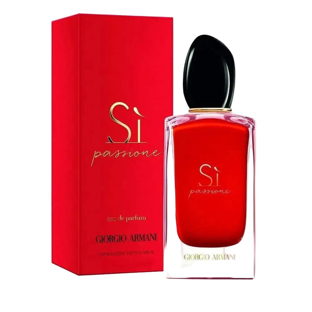 Armani Sì Passione Eau de Parfum 100ml - MANOUNE Belly_Jewelry Earrings - Navel_Ring - Necklace - Stud - Manoune_Jewelry - Belly_Ring - Navel_Jewelry Titanium Gold_Plated