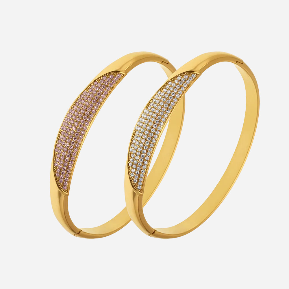 Hypoallergenic 5A Zircon Clasp Bracelet